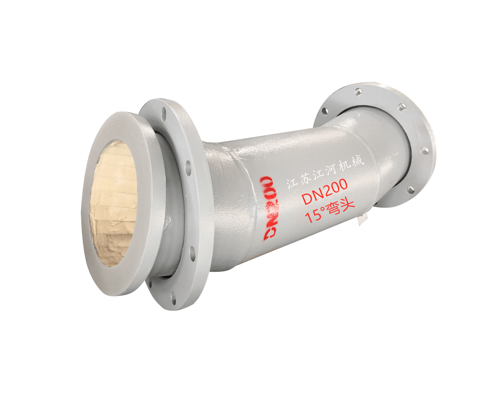 内壁陶瓷化钢铝复合管件-成本节约30%多[江苏江河]