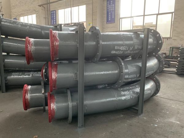 输灰管道陶瓷复合90&deg;弯头