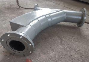 90°双金属复合耐磨带背包弯头φ180有什么特点? 90°双金属复合耐磨带背包弯头φ180有什么特点?